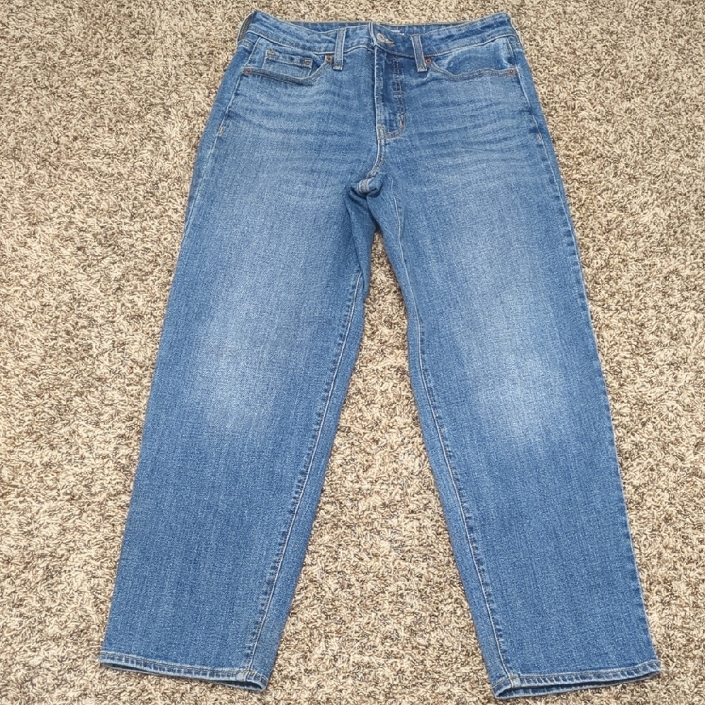Old Navy O.G. Loose medium blue Courtney high rise jeans - Picture 4 of 13